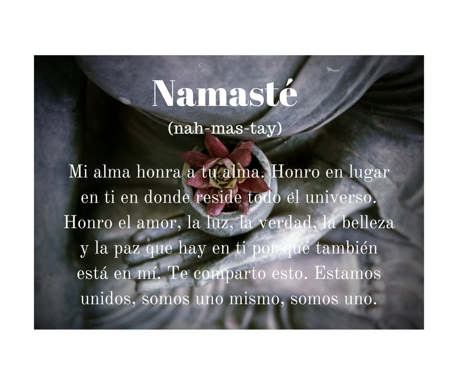 Namaste en Espanol