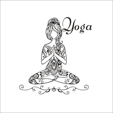 Yoga girl meditation